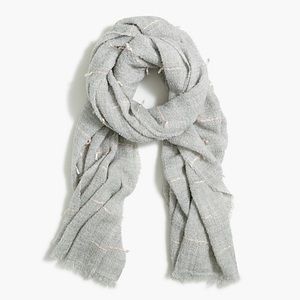 JCREW Grey Scarf